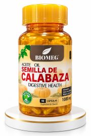 SEMILLAS DE CALABAZA X90 CAP - BIOMEG